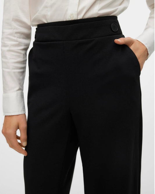 Vero moda pantalone a zampa vmliva hw wide pant noos