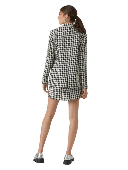 Vero moda giacca donna blazer vmpaige ls pied de poule