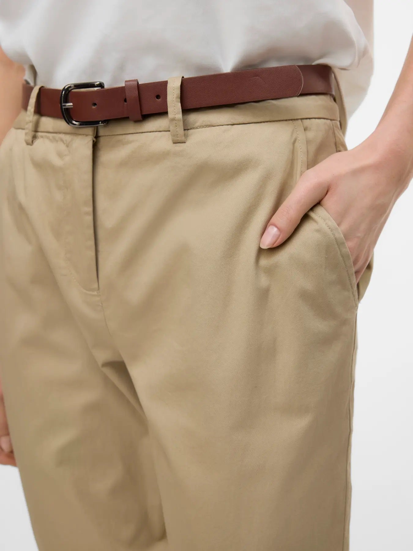 Vero moda pantaloni donna vmfederica mw chino pants