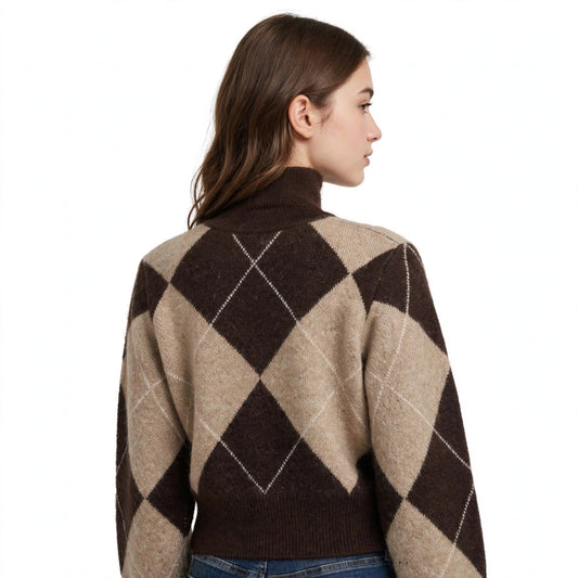 Vero moda maglia collo alto vmdarla ls rollneck pullover