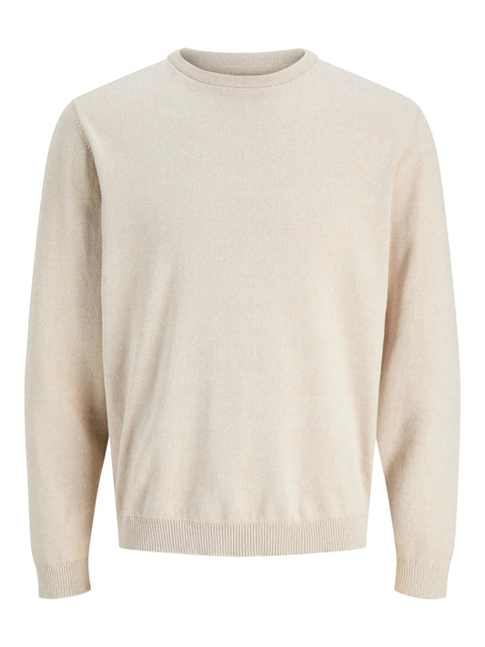 JAck&Jones maglia giro collo in cotone ebasic knit crew neck noos