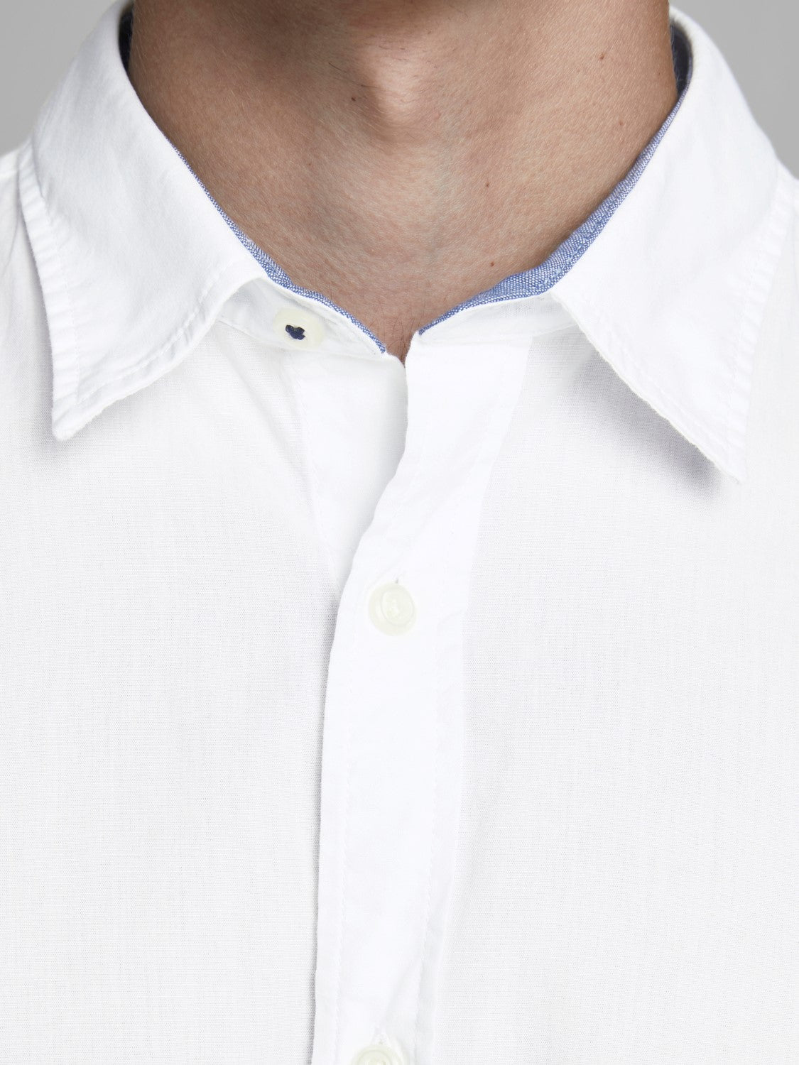 jack&jones camicia m/l mod. eplain poplin shirt l/s au20 noos