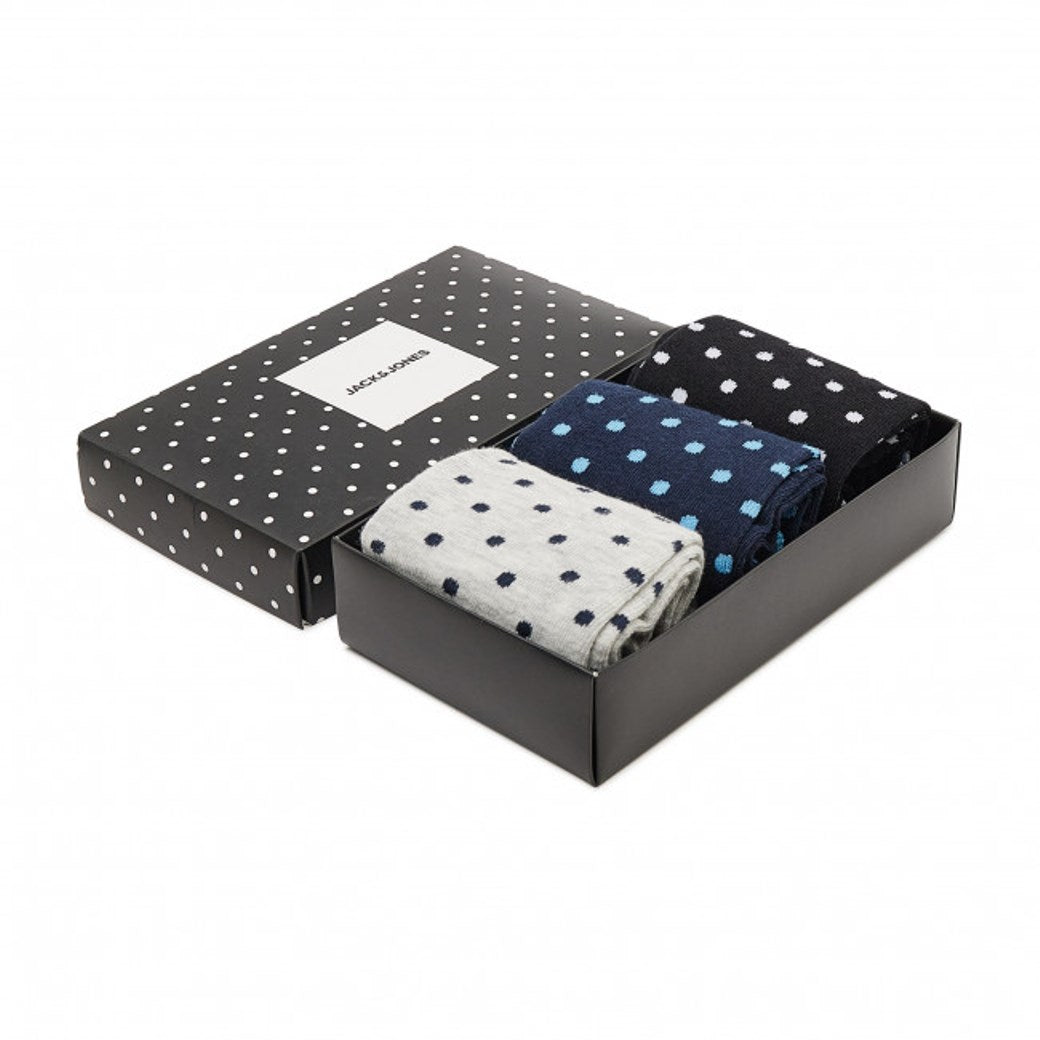 Jack&Jones calze fantasia jacmacule sock giftbox 3 paia