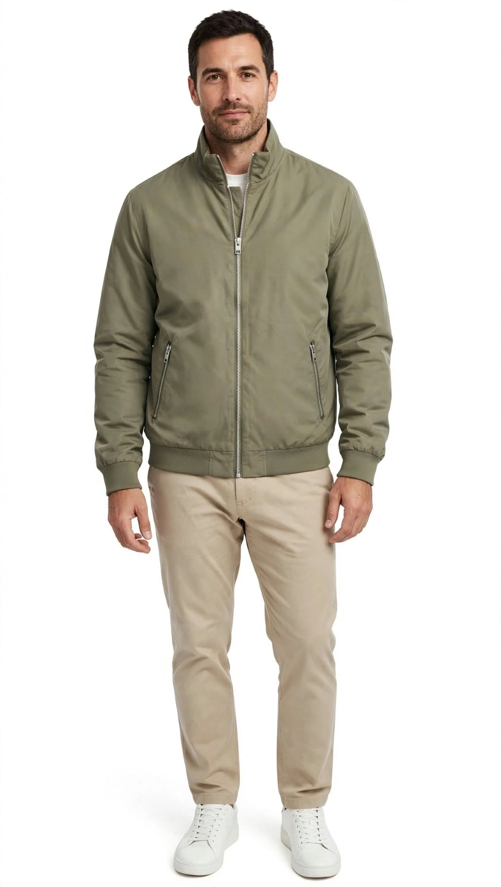 Jack6Joned giubbino in cotone erush harrington bomber