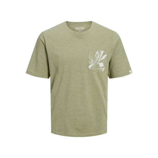 Jack6Jones T_shirt uomo orcrayon pocket tee ss crew neck ln