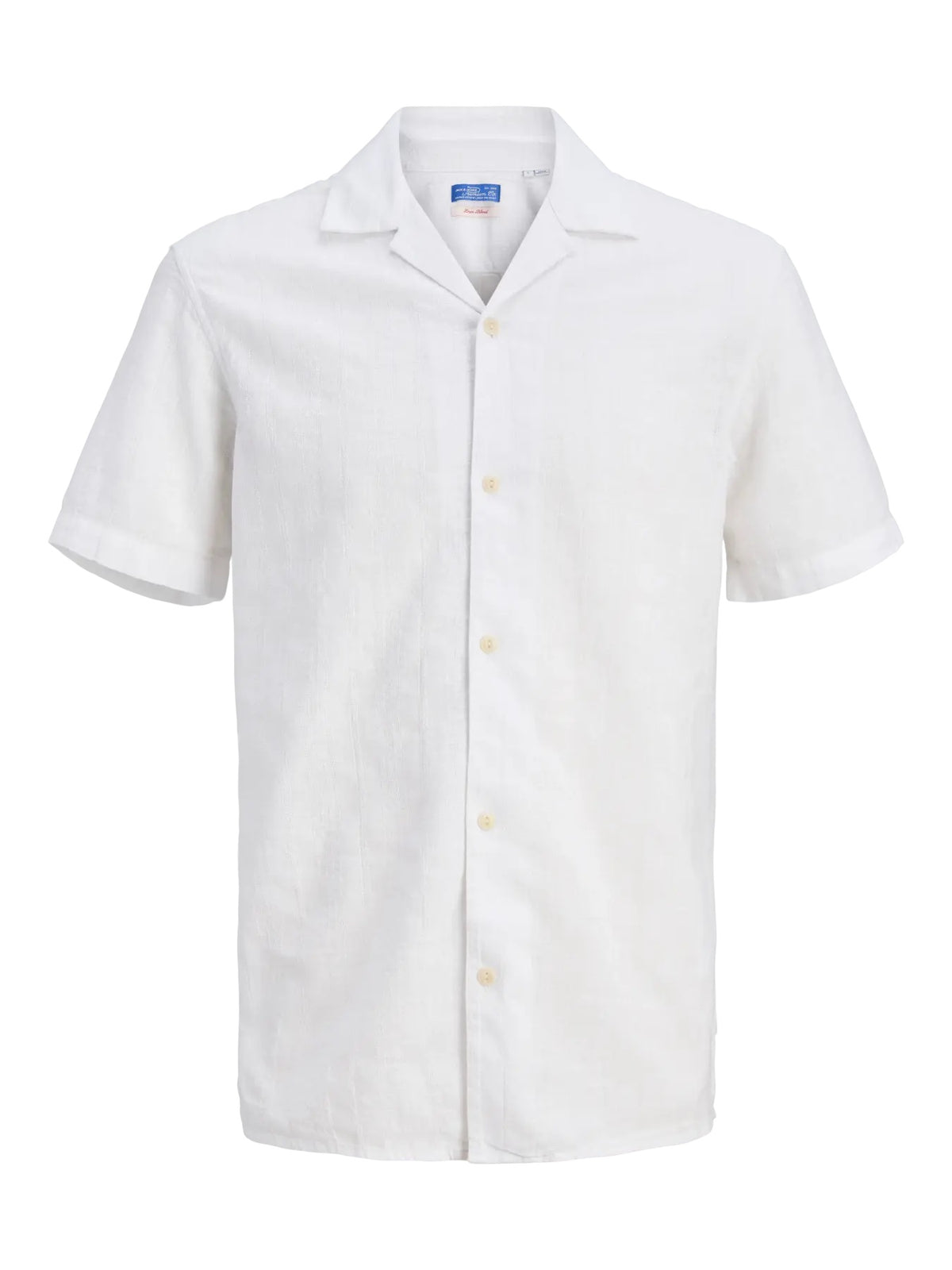 Jack&Jones camicia mezza manica mod. blusummer lin. blen dobby ss shirt