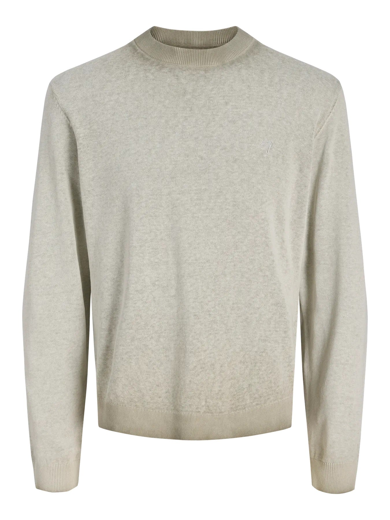 Jack&Jones maglia giro collo in cotone rnorrebro knit washed crew neck