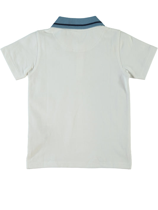 Polo mezza manica colletto in contrasto mod. Valle Name it