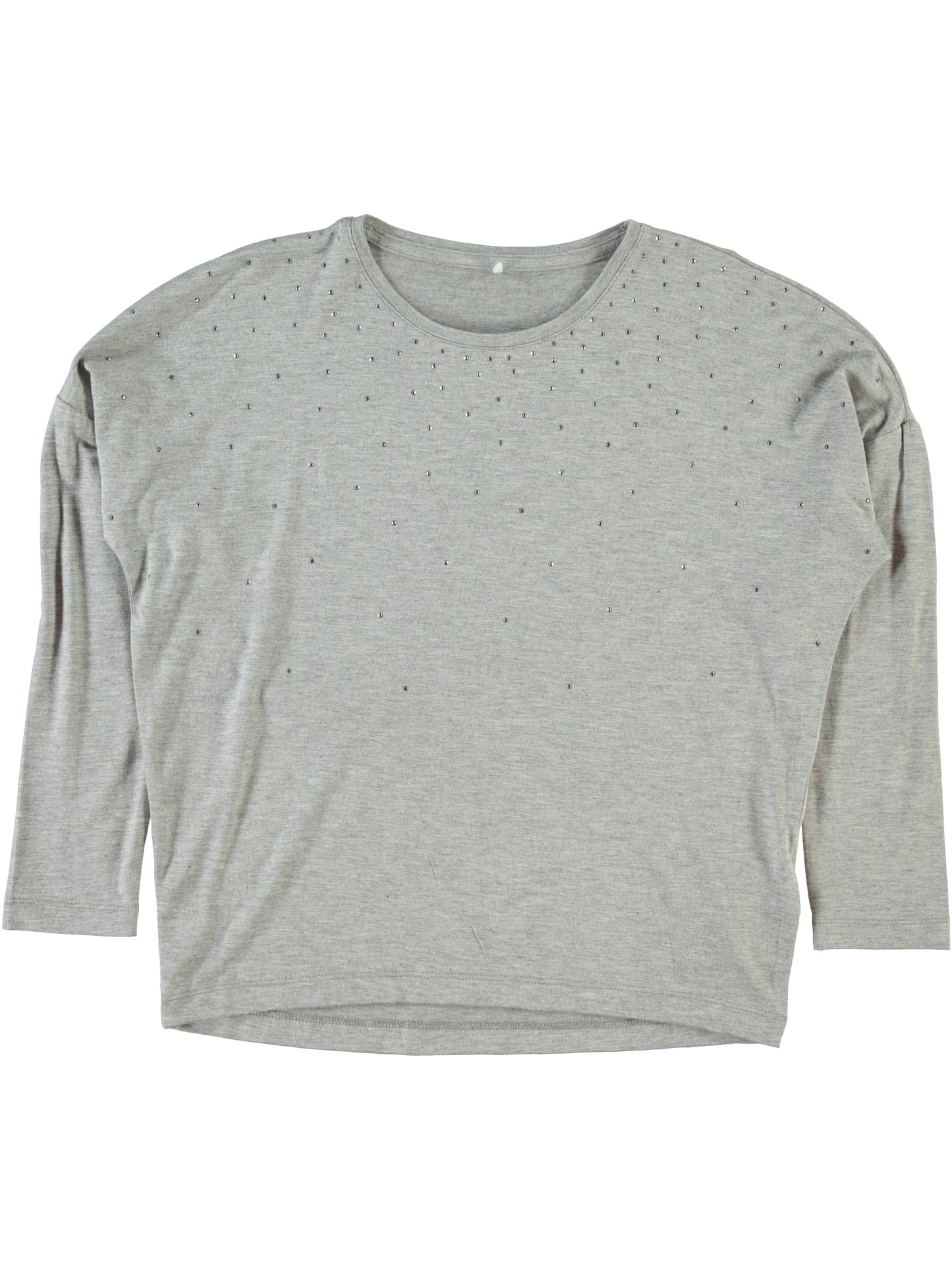 Name it t-shirt manica lunga con applicazioni borchie sul davanti mod. Kaitlyn