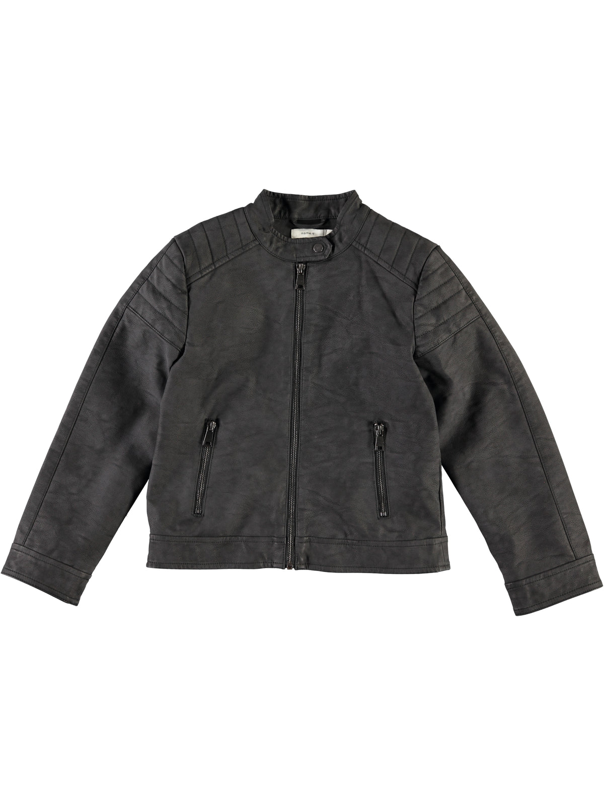 Name it giacca eco pelle B.no mod. Molle