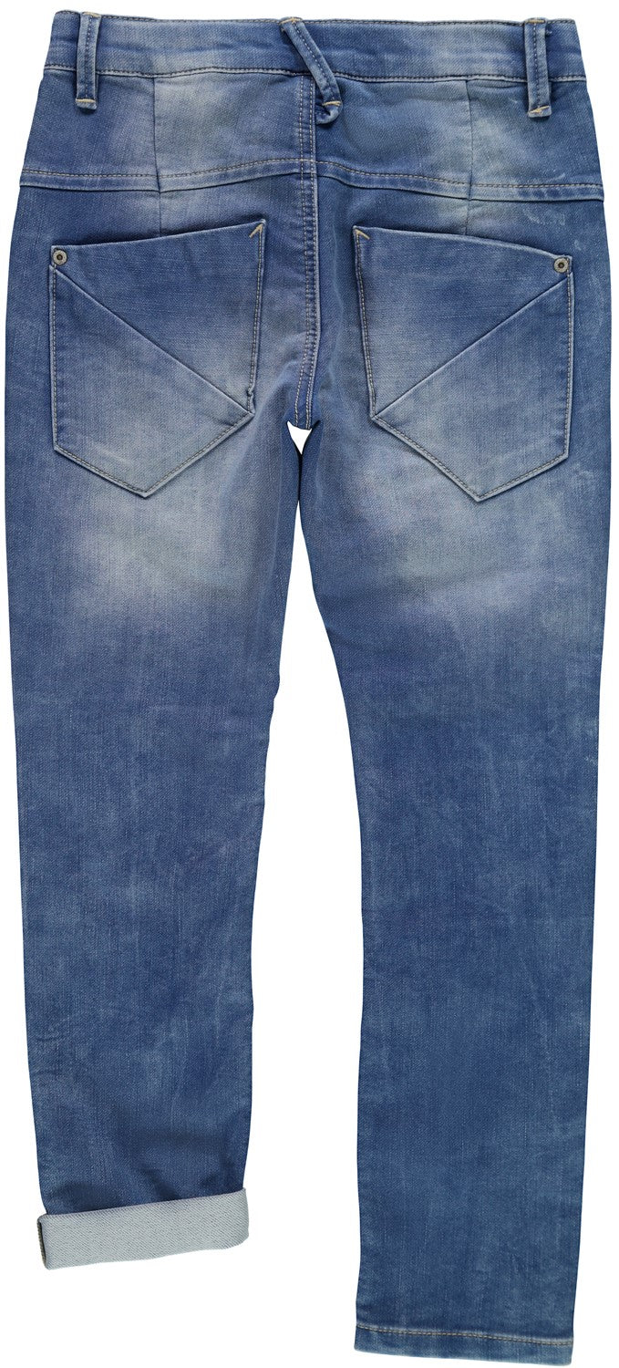 name it jeans bambino con banda laterale