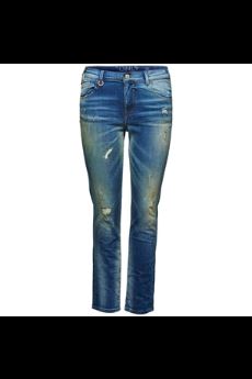 Jeans elasticizzato con rotture mod. GEMMA