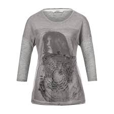 T-shirt manica lunga con stampa mod. SKETCH