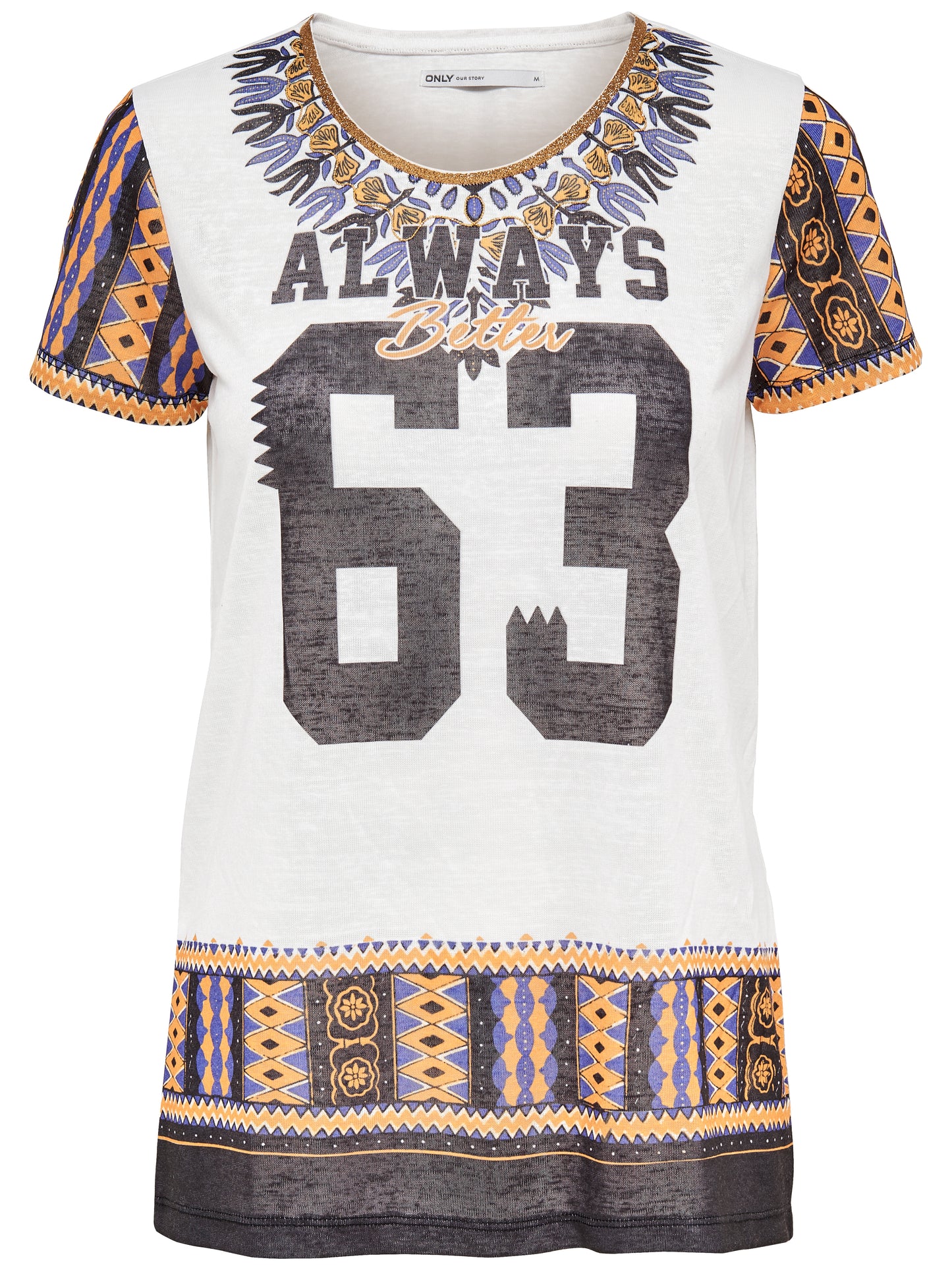 Only T-shirt mezza manica mod. Africa
