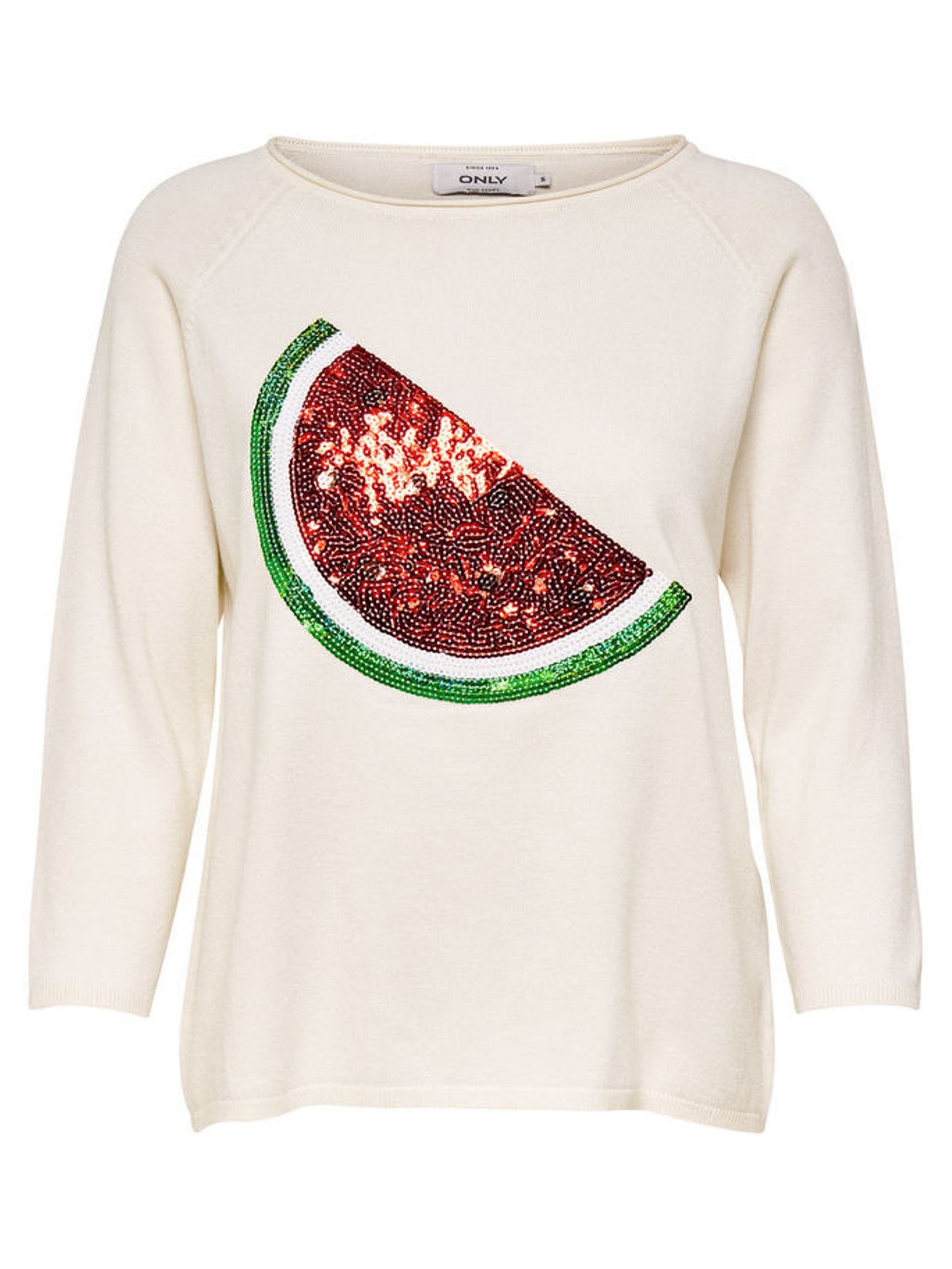 Only maglia in filo manica 3/4 modello marley