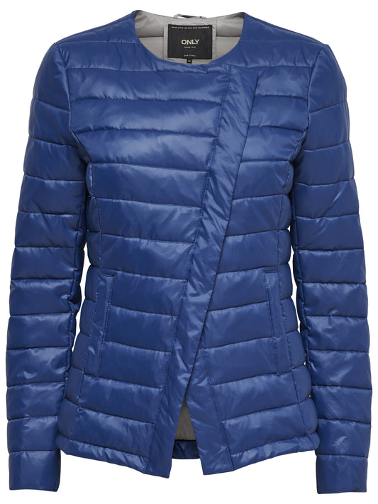 only Piumino leggero con lampo abloquo modello Cross cathy