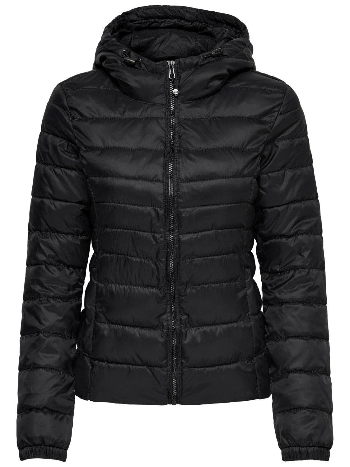Only piumino donna con cappuccio tahoe hood cento grammi nero