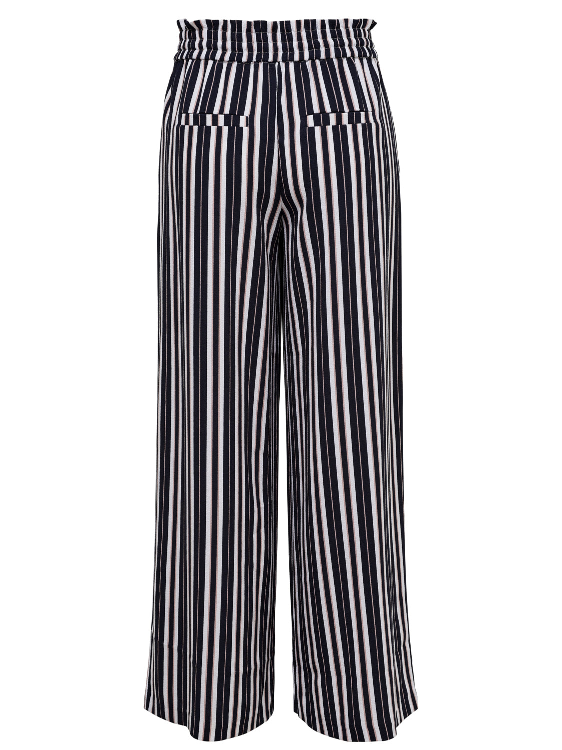 only pantalone largo morbido gessato mod. onlpiper