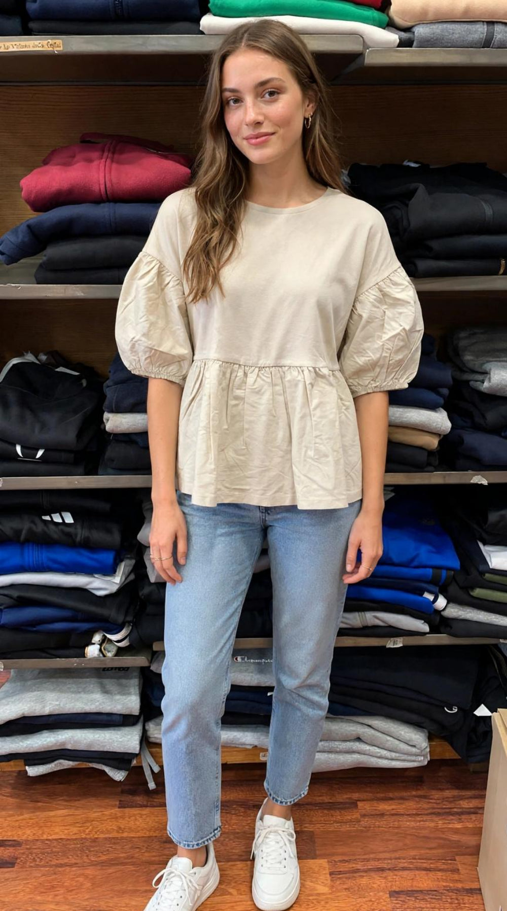 onllatoya life s/s short mix top jrs