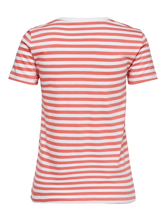 Only t-shirt giro collo onlkita life reg s/s cactus