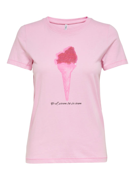 ONLY onlkita life reg s/s seq top