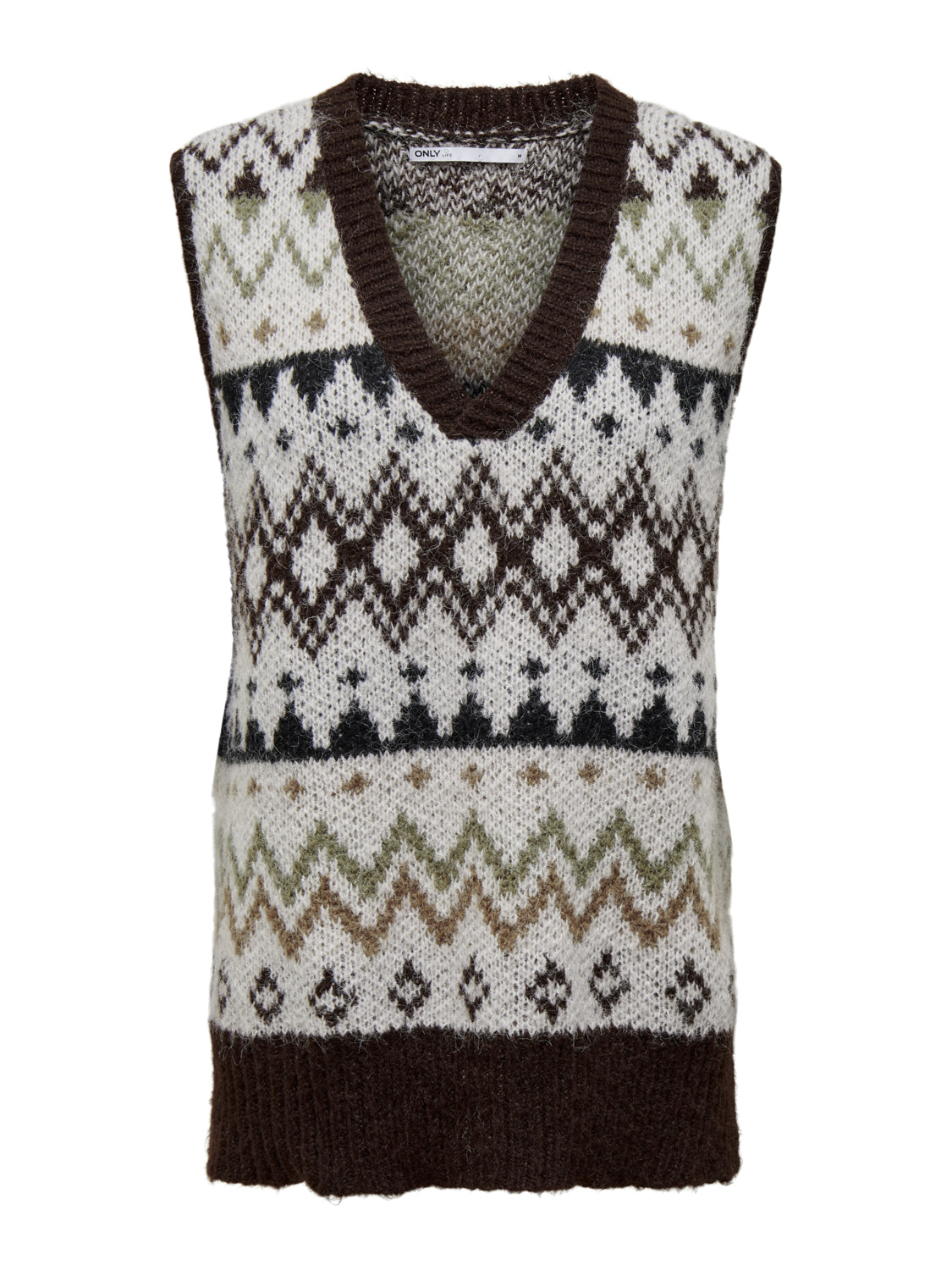 ONLY Gilet in maglia con scolla V
