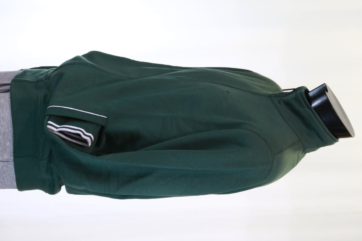 Champion felpa zip lunga con polsini in contrasto