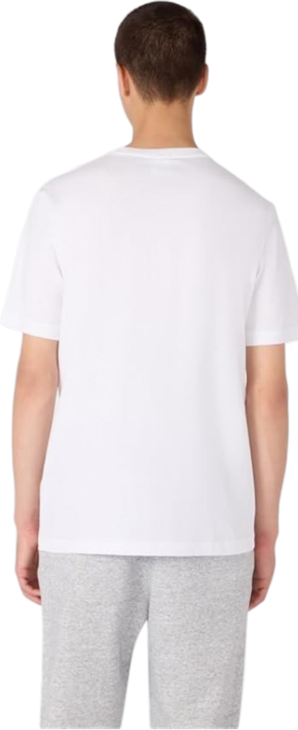 Champion t-shirt giro collo con scritta piccola
