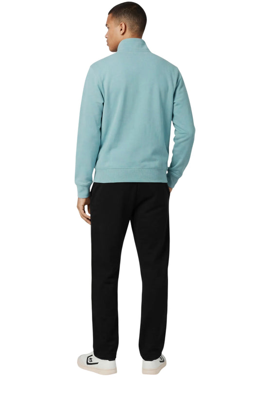 Champion tuta zip lunga in felpa garzata con pantalone aperto