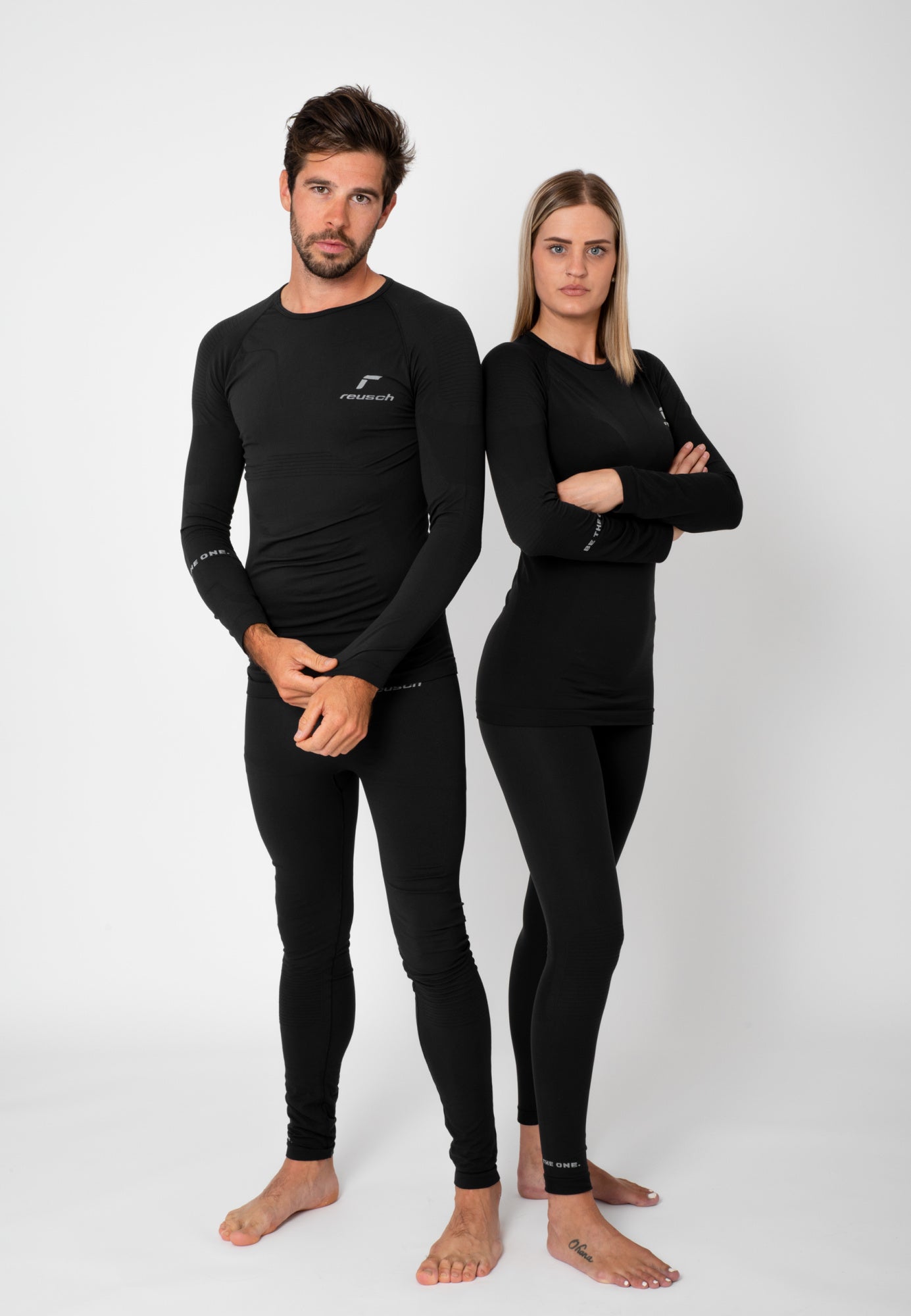 Reush completo (t-shirt e pantalone) uomo termico