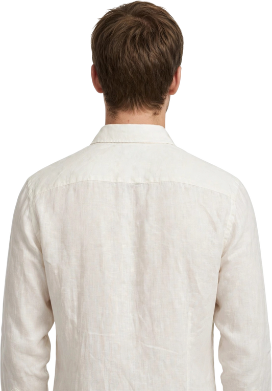 Conte of Florence camicia manica lunga in lino