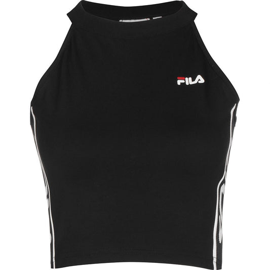 fila top con scritta