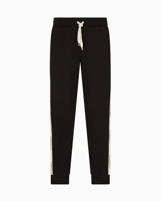 EA7 Pantaloni jogger Logo Series in misto cotone