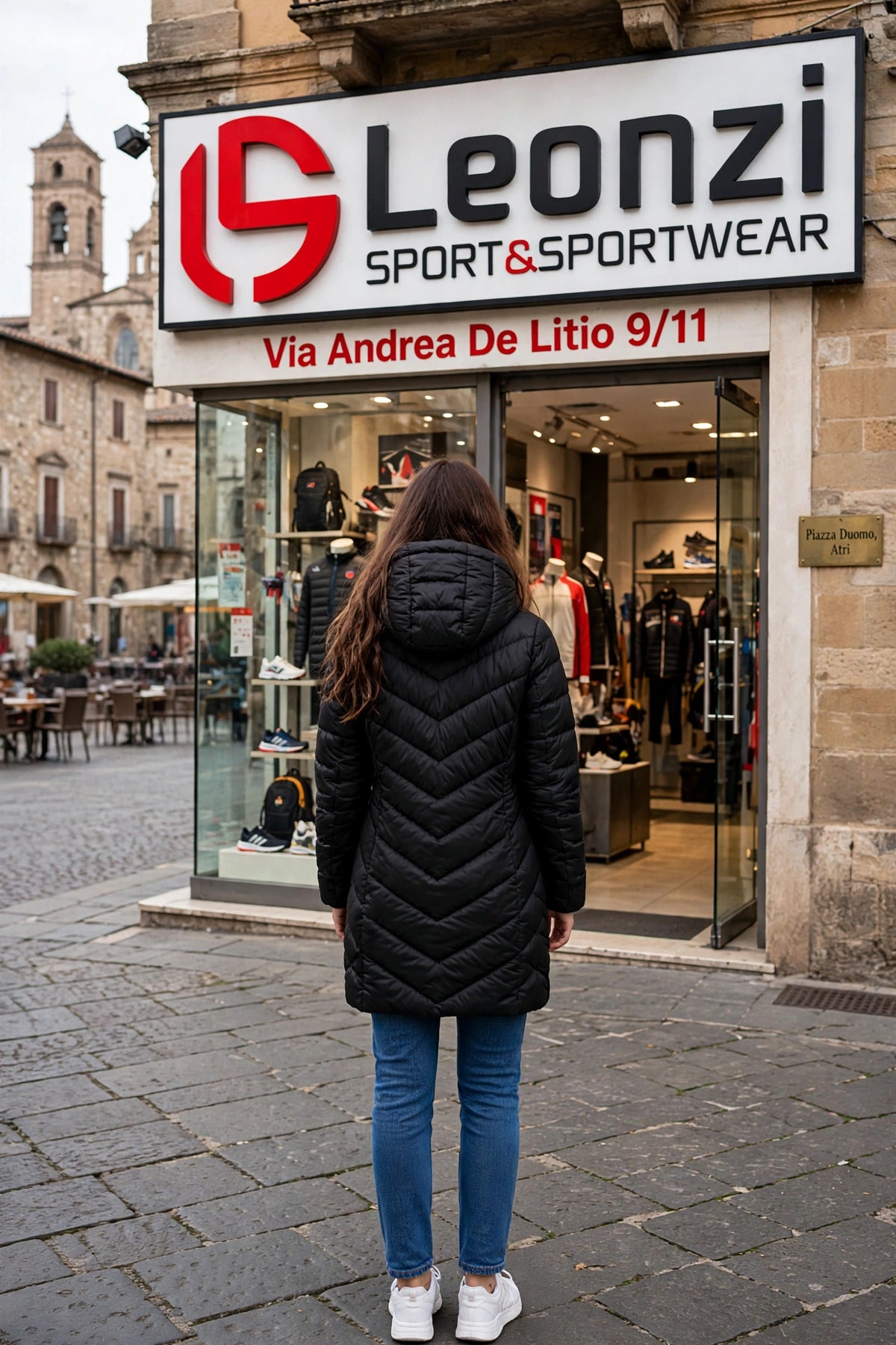 EA7 Piumino donna medio