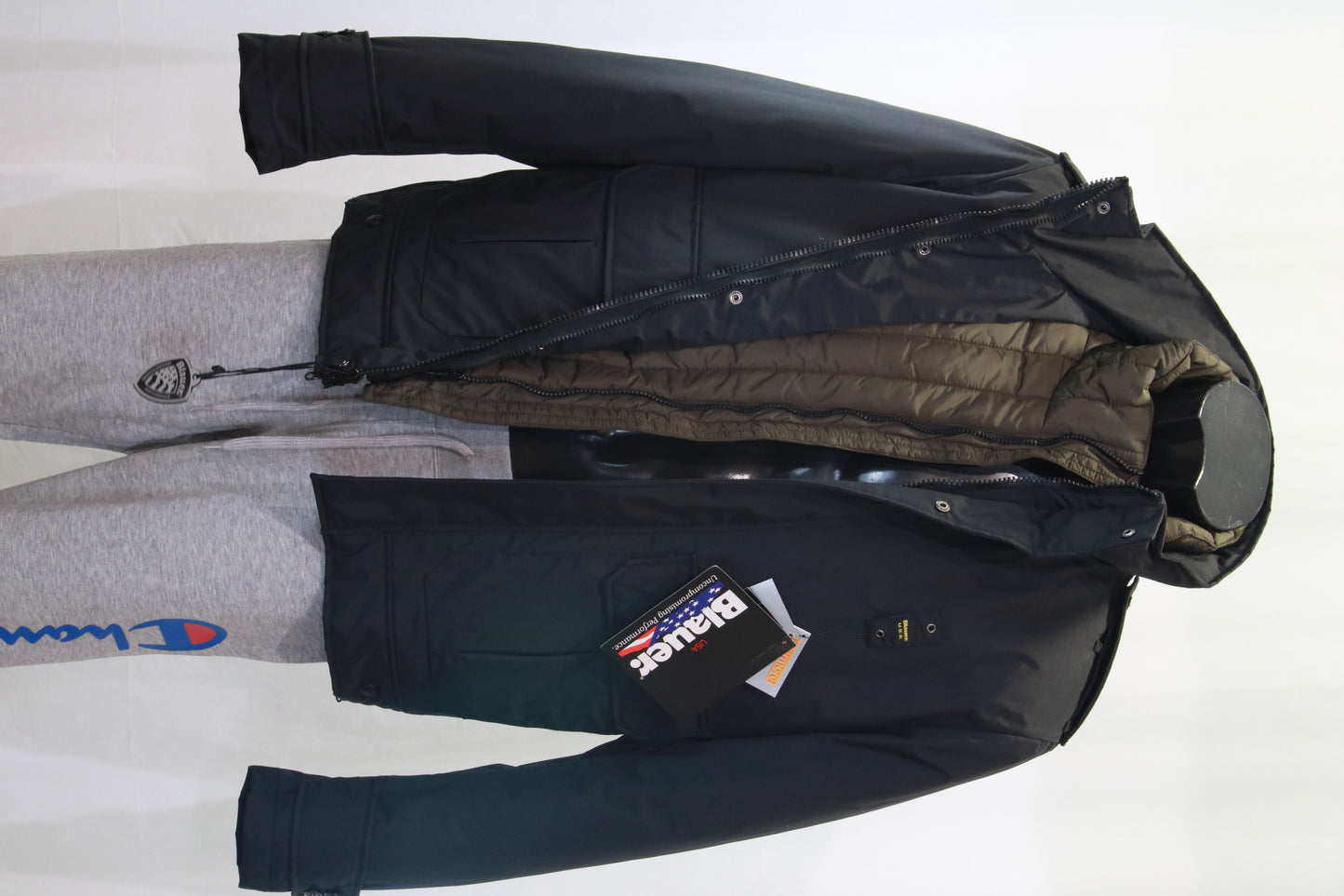Blauer giaccone con interno staccabile