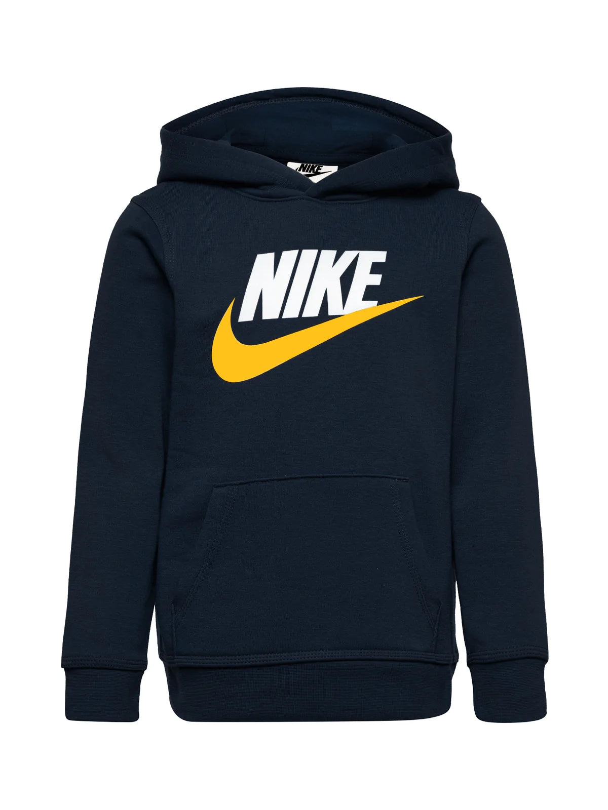 Nike felpa cappuccio 3 /7 anni club hbr po midnight navy