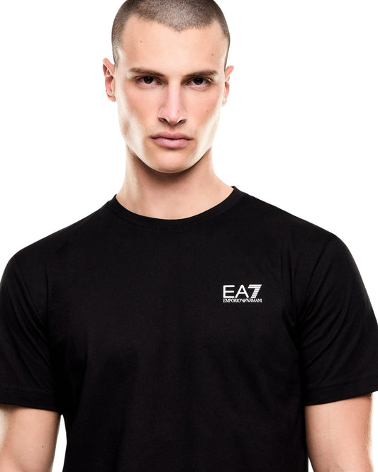 EA7 T-shirt Core Identity in cotone Pima