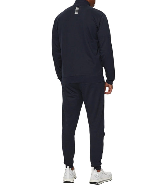 EA7 Tuta da jogging Blu scuro Vestibilità regolare