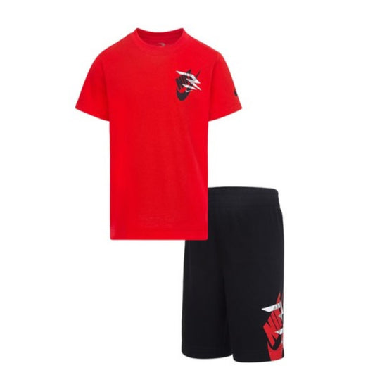 Nike 3Brand Completo T-Shirt e Shorts da Ragazzi Icon Duo