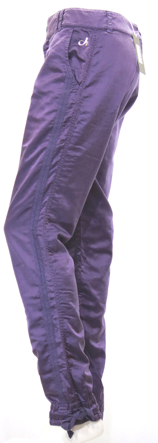 Pantalone in seta con coulisse in vita Deha