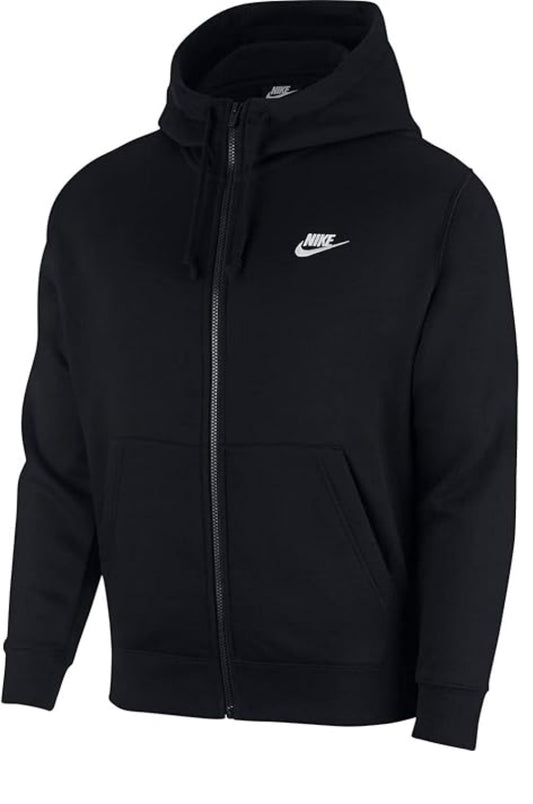 Nike felpa cappuccio club fleece uomo