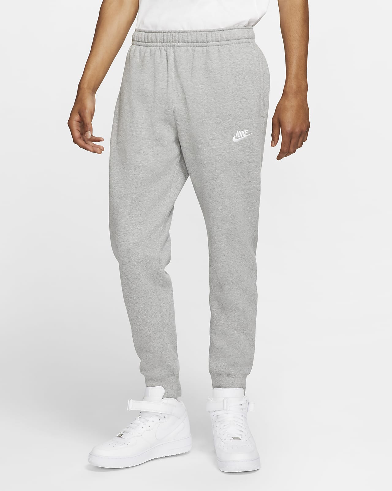 Nike pantalone felpa con polsino m nsw club jggr bb
