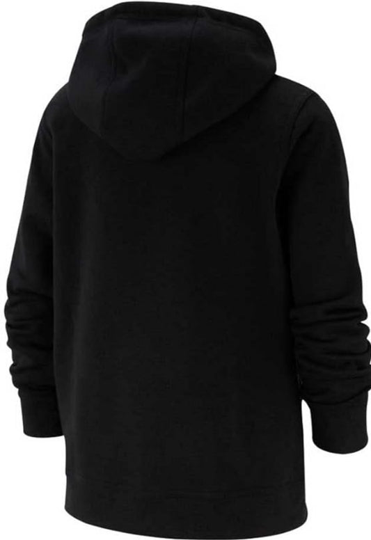 Nike felpa zip lunga cappuccio club