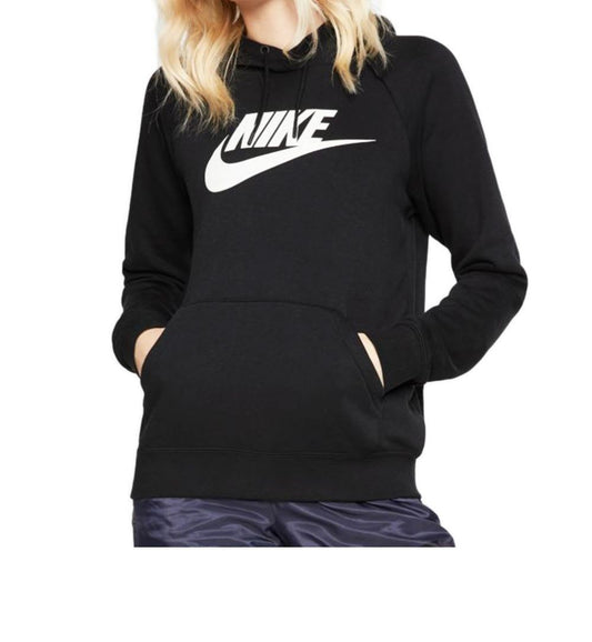 nike felpa cappuccio con logo donna