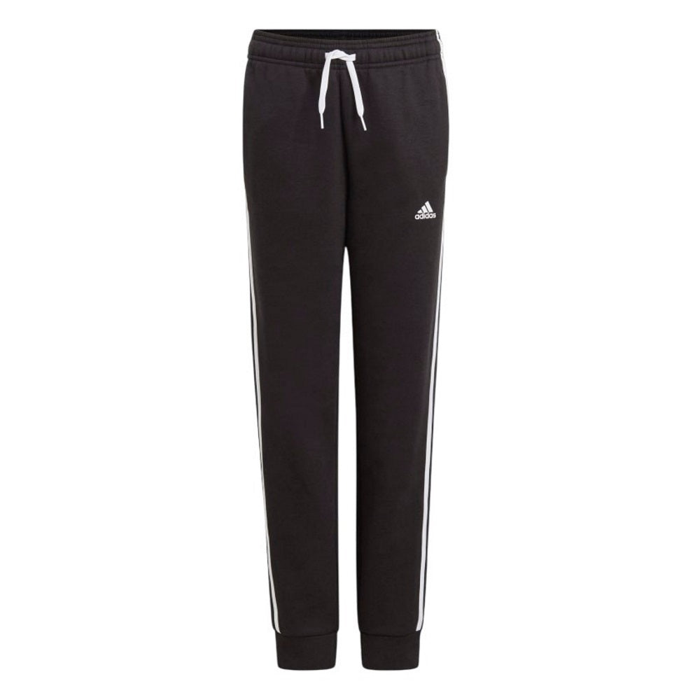 Adidas pantalone felpa con polsino b 3s fl c pt black/white pesante