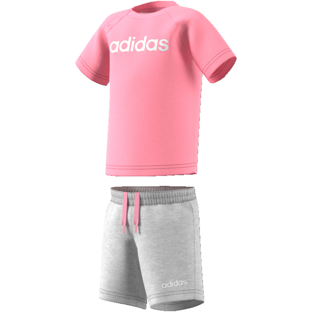adidas completo t-shirt e bermuda mos i lin sum set