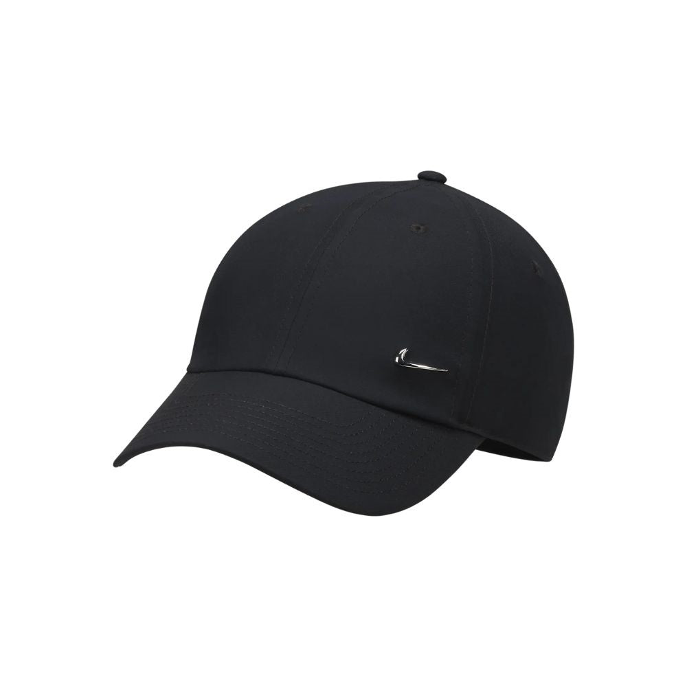 Nike cappello con visiera dry fit logo metallico