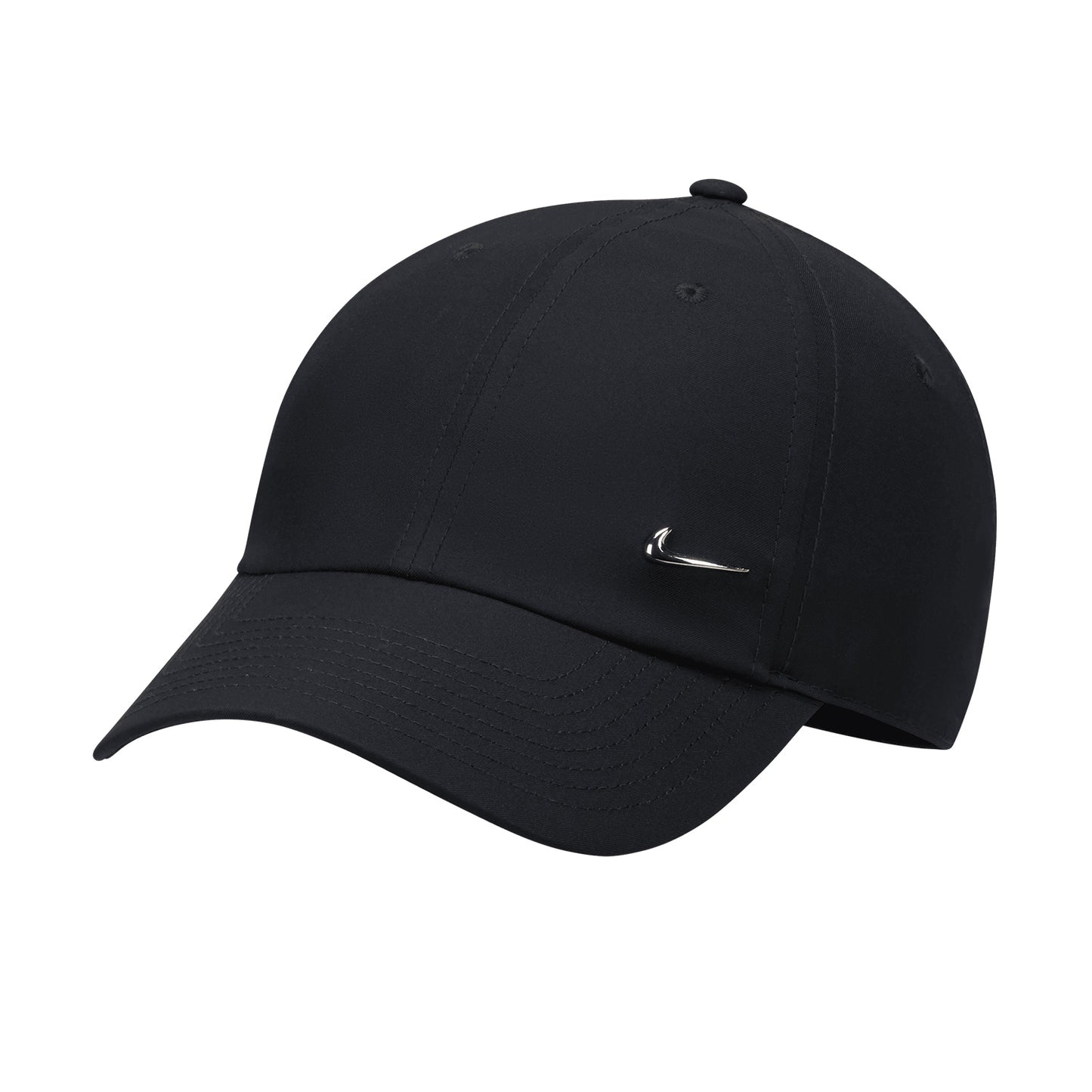 Nike cappello con visiera dry fit logo metallico