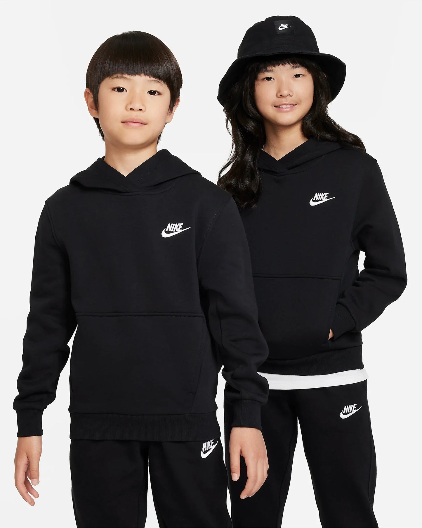 Nike felpa cappuccio jr club fleece