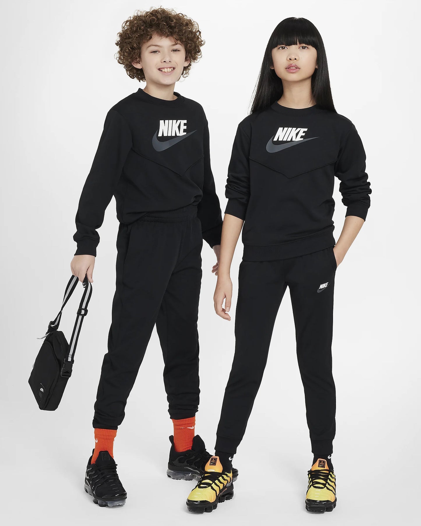 Nike tuta giro collo Jr. club fleece
